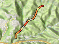 Eden Canyon Road z Dublin Canyon