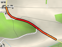 Edlmannsberg vanuit Attenhausen