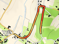 Eggjahnweg desde Perbersdorf bei Sankt Peter por Edlastrasse
