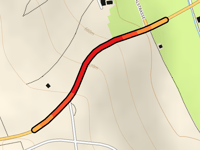 Eglfinger Strasse from Eglfing