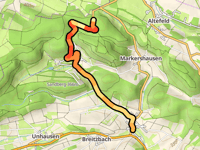 Eichelsberg da Nesselröden via Holzhausen