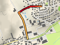 Eichenstrasse via Holztraubacher Strasse