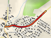 Eichenstrasse from Weichmichl