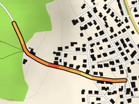 Eichetstrasse from Saaldorf