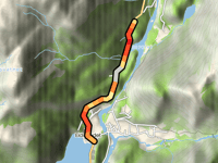 Eidslandsvegen da Eidslandet