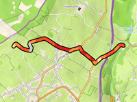 Eifelblick Steling da Rochusmühle via Schräger Weg