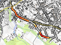 Eikenbosstraat from Sint-Genesius-Rode