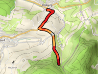 Eilete von Olsberg über Olsbergerstrasse