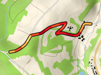Einfürtsweg über Bohlstrasse