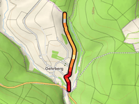 Einsiedelstrasse from Oehrberg