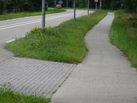 Einsteinstraat über Mensheggerweg