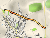 Eitlbrunner Strasse von Eitlbrunn