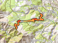El Portillo de Las Batuecas vanuit Río Francia