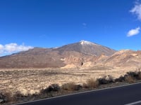 El Teide da Los Gigantes