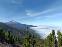 El Teide von San Cristóbal de La Laguna