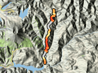 Elk Pass from Swift Reservoir