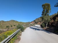 Embalse de El Tomillar über Camino Cortijo Los Arias