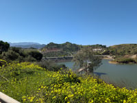 Embalse de El Tomillar über Camino Cortijo Los Arias