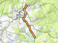 Émetteur RTBF d'Anlier desde Habay-la-Neuve