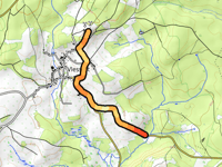 Émetteur RTBF d'Anlier desde Heinstert por Vlessart
