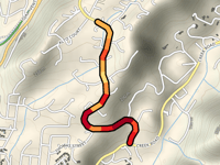 Encino Drive from Creek Road