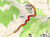 Endorfer Strasse from Wurmsdorf