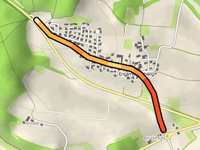 Englmannsberg via Dingolfinger Strasse