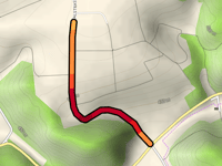 Ensfeld über Spindeltalstrasse