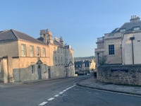 Ensleigh depuis Bath par Lansdown Road