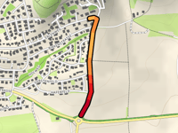Erlenweg via Höhe Strasse