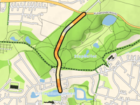 Ermelundsvej from Jægersborg