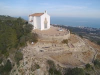 Ermita de Santa Lucía i Sant Benet from Alcossebre