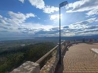 Ermita de Santa Lucía i Sant Benet from Alcossebre