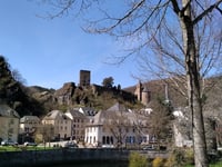 Eschdorf from Esch-sur-Sûre