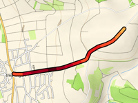 Eschling von Impfingen über Hohenstrasse