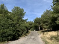 Col de Escourtines desde Calanque de Morgiou