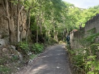 Col de Escourtines desde Calanque de Morgiou