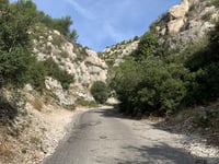 Col de Escourtines desde Calanque de Morgiou