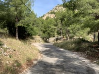 Col de Escourtines desde Calanque de Morgiou
