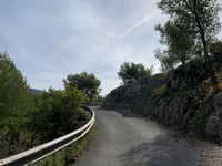 Col de Escourtines desde Calanque de Morgiou
