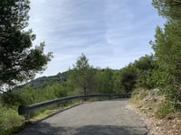 Col de Escourtines desde Calanque de Morgiou
