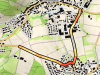 Esterhalde da Schinznach via Veltheim