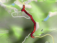 Estrada da Canoa von Gávea Pequena