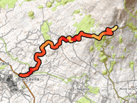 Etna / Rifugio Sapienza von Biancavilla
