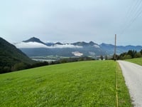 Euzenau von Labach über Buchberg