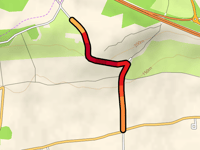 Exedown Hill via Exedown Road