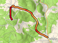 Fahrenberg da Peugenhammer via Oberbernrieth
