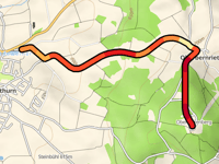 Fahrenberg von Waldthurn über Bernriether Strasse