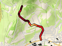 Farnsbergweg z Ormalingen