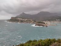 Faro des Cap Gros from Port de Sóller